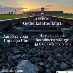 review Gedenkstättenfahrt